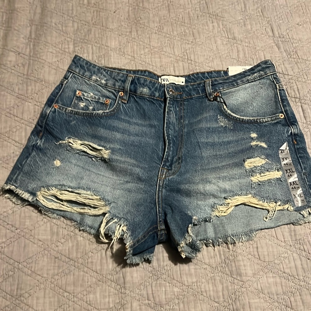 High waisted shorts